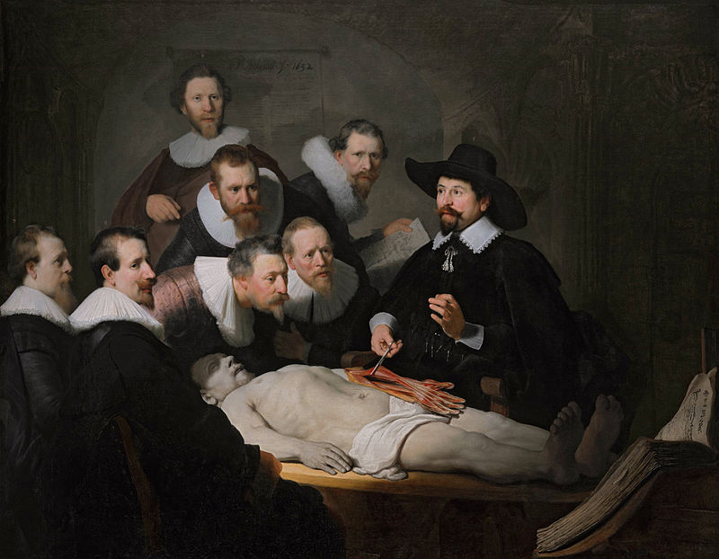 The Anatomy Lesson of Dr. Nicolaes Tulp is a 1632